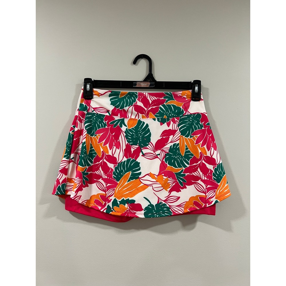 Sincerely Jules Golf & Tennis Skort Floral Bright Activewear Women Size Small